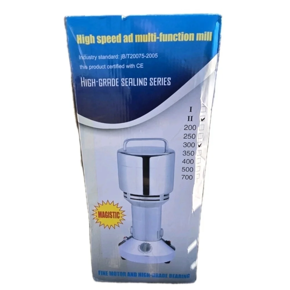 INSELY Grain Mill Grinder 300g High Speed Food Grain Mill Wheat Grinder Coffee